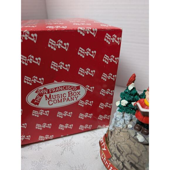 Vntg. San Francisco Music Box Company Christmas We Wish You a Merry Christmas. - Picture 8 of 9